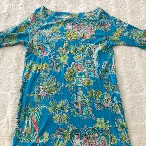Iilly Pulitzer in the garden toile dress medium